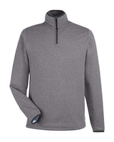 Men's Venture Heathered Stripe Quarter-Zip Pullover - 13283