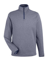 Men's Venture Heathered Stripe Quarter-Zip Pullover - 13283