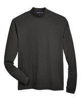 Unisex Sueded Jersey Mock Neck T-Shirt - 13285