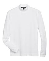 Unisex Sueded Jersey Mock Neck T-Shirt - 13285
