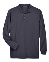 Men's Pima Piqué Long Sleeve Polo - 13291