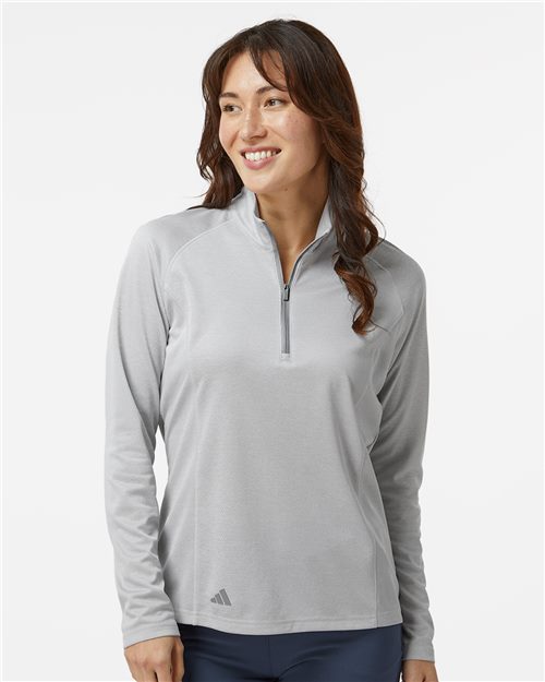 Women's Space Dyed Quarter-Zip Pullover - 11961