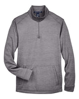 Men's Newbury Mélange Fleece Quarter-Zip Pullover - 13300