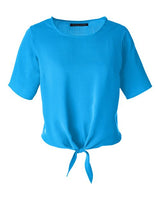 Women's Perfect Fit™ Tie Front Blouse - 13302