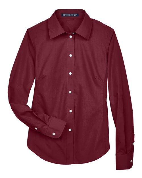Women's Crown Collection® Broadcloth Woven Dress Shirt - 13316