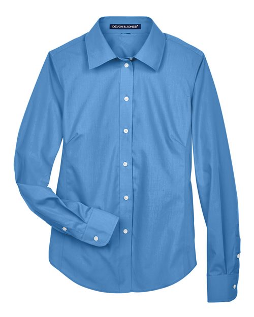 Women's Crown Collection® Broadcloth Woven Dress Shirt - 13316