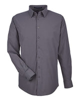 Men's CrownLux Performance® Tonal Mini Check Woven Dress Shirt - 13343