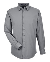 Men's CrownLux Performance® Tonal Mini Check Woven Dress Shirt - 13343