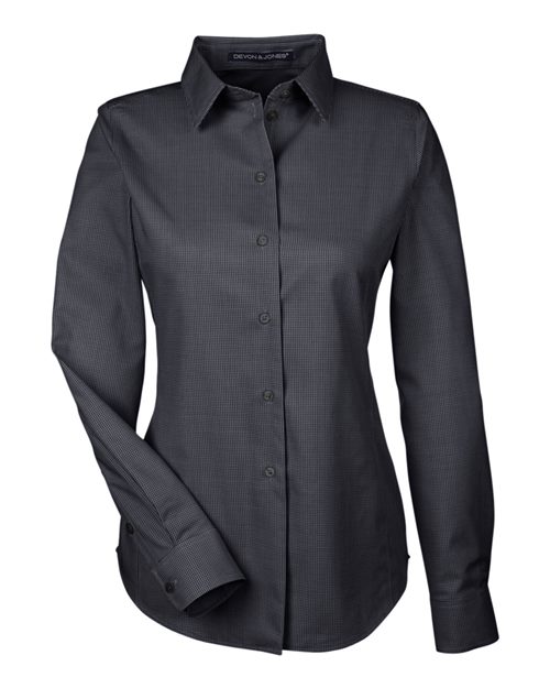 Women's Crown Collection® Royal Dobby Woven Dress Shirt - 13353