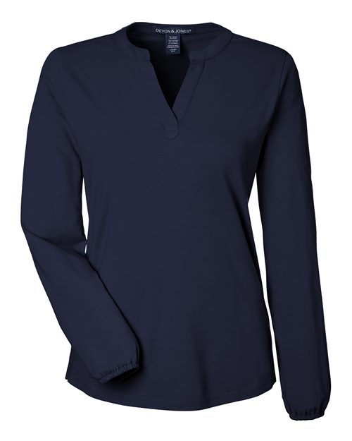 Women's Raleigh Half-Placket Knit Top - 13331
