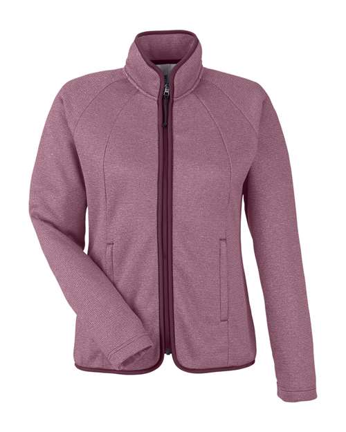 Women's Venture Heathered Stripe Full-Zip Jacket - 13355