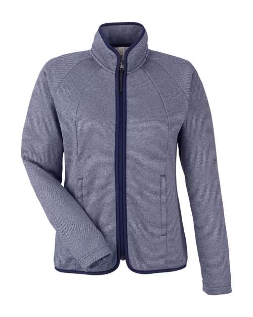 Women's Venture Heathered Stripe Full-Zip Jacket - 13355