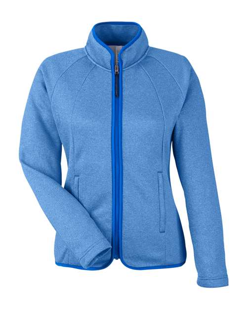 Women's Venture Heathered Stripe Full-Zip Jacket - 13355