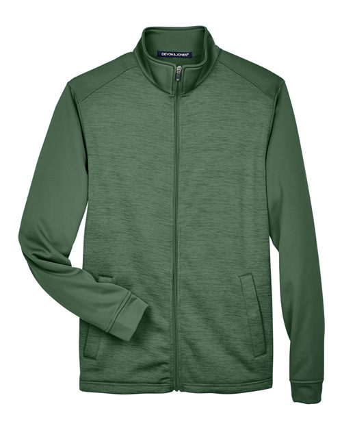 Men's Newbury Colorblock Mélange Fleece Full-Zip jacket - 13370
