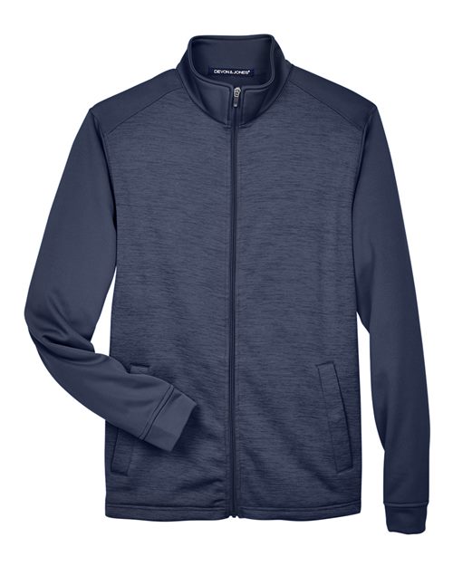 Men's Newbury Colorblock Mélange Fleece Full-Zip jacket - 13370