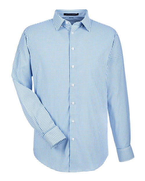 Men's CrownLux Performance® Micro Windowpane Woven Dress Shirt - 13381