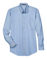 Men's Crown Collection® Banker Stripe Woven Dress Shirt - 13385