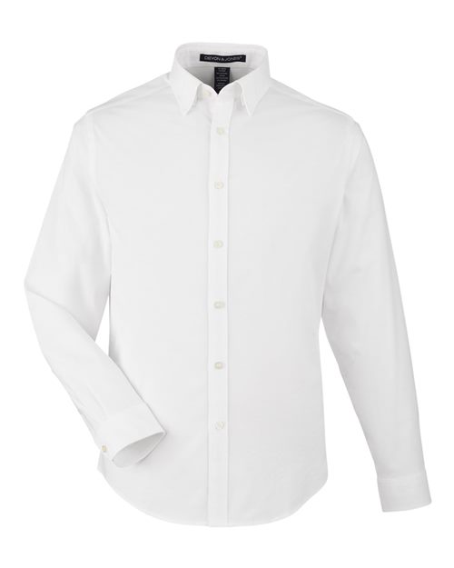 Men's CrownLux Performance® Spencer Poplin Dress Shirt - 13398