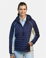 Women's Nautical Mile Hooded Puffer Jacket