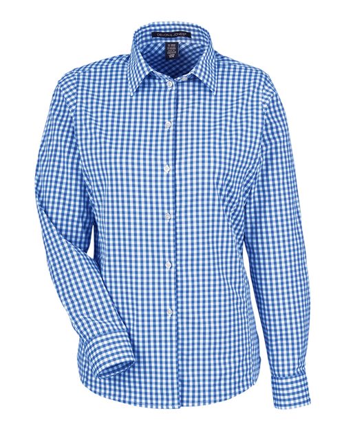 Women's CrownLux Performance® Gingham Dress Shirt - 13421