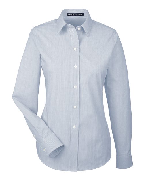 Women's Crown Collection® Striped Woven Dress Shirt