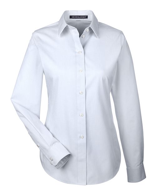 Women's Crown Collection® Striped Woven Dress Shirt