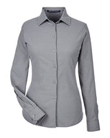 Women's CrownLux Performance® Tonal Mini Check Woven Dress Shirt - 13432