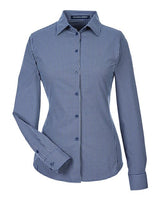 Women's CrownLux Performance® Tonal Mini Check Woven Dress Shirt - 13432