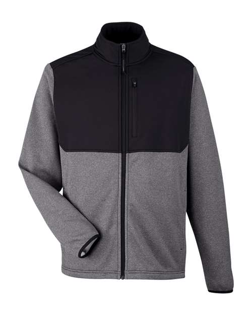 Men's Venture Heathered Stripe Hybrid Jacket - 13436