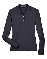 Women's Pima Piqué Long Sleeve Polo - 13448