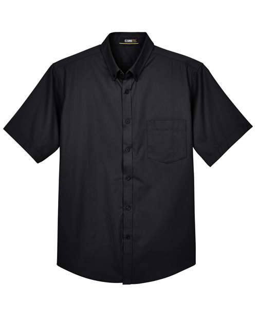 Men's Tall Optimum Short Sleeve Twill Dress Shirt - 13462