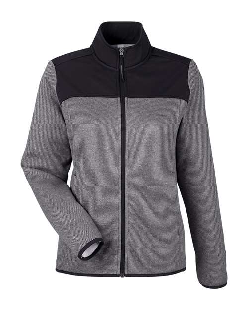 Women's Venture Heathered Stripe Hybrid Jacket - 13515
