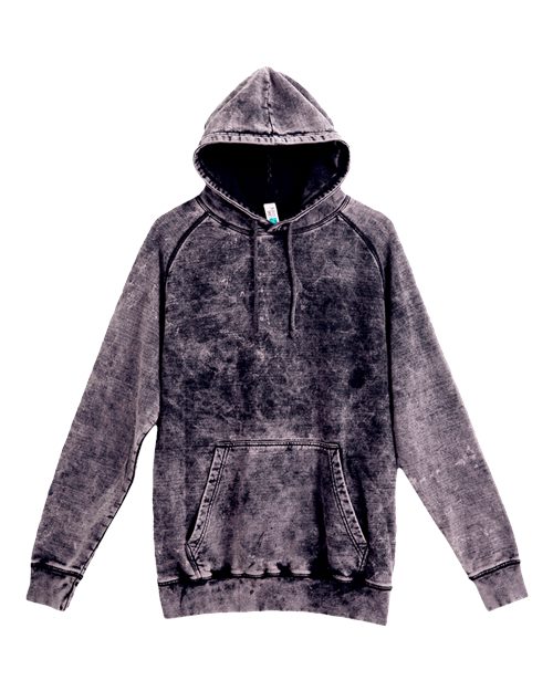 Unisex Vintage Raglan Hooded Sweatshirt - 13542