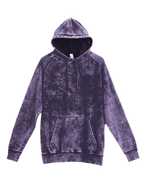 Unisex Vintage Raglan Hooded Sweatshirt - 13542
