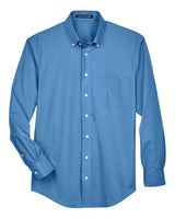 Men's Tall Crown Collection® Broadcloth Woven Dress Shirt - 13635