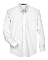 Men's Tall Crown Collection® Broadcloth Woven Dress Shirt - 13635