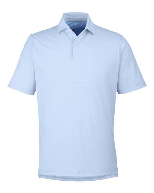 Men's USA Made Mini Stripe Tech Polo - 13816