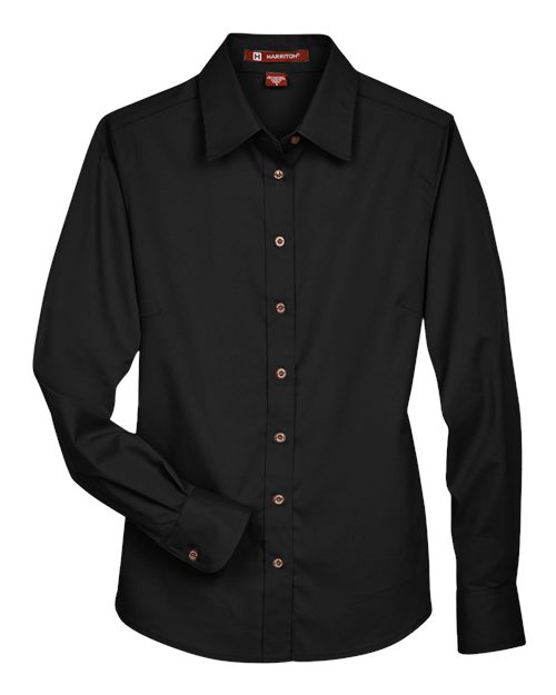 Women's Easy Blend™ Long Sleeve Twill Dress Shirt with Stain-Release - 13841