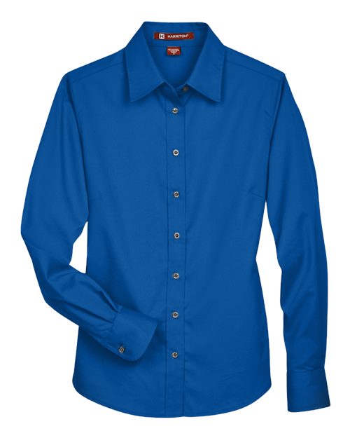 Women's Easy Blend™ Long Sleeve Twill Dress Shirt with Stain-Release - 13841