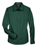 Women's Easy Blend™ Long Sleeve Twill Dress Shirt with Stain-Release - 13841