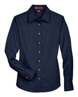 Women's Easy Blend™ Long Sleeve Twill Dress Shirt with Stain-Release - 13841