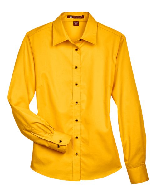 Women's Easy Blend™ Long Sleeve Twill Dress Shirt with Stain-Release - 13841
