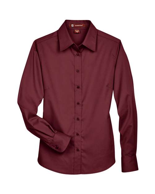 Women's Easy Blend™ Long Sleeve Twill Dress Shirt with Stain-Release - 13841