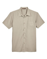 Men's Barbados Textured Camp Shirt - 13852