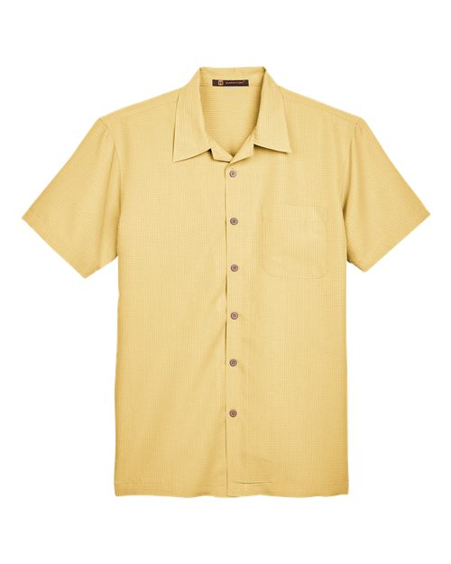 Men's Barbados Textured Camp Shirt - 13852