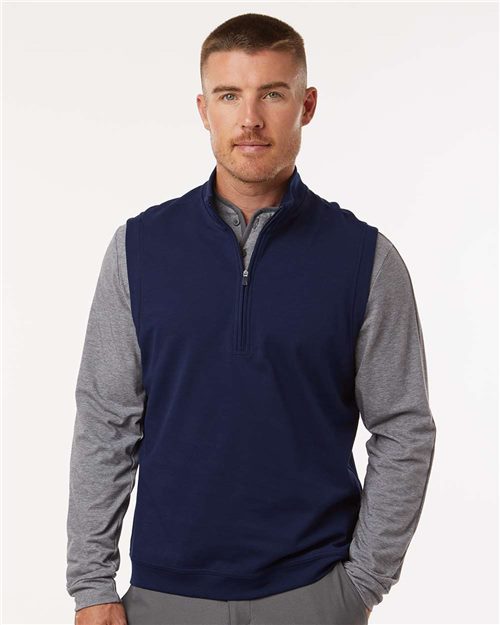 Men's Club Quarter-Zip Vest - 12206