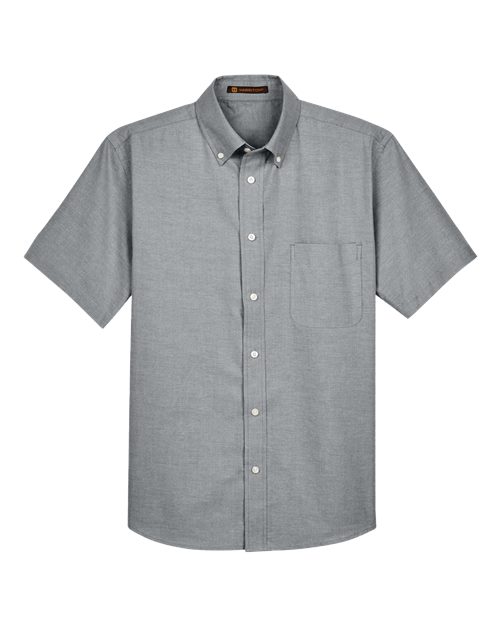 Men's Oxford Short Sleeve with Stain-Release - 13955