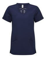 Women's Invincible V-Neck Stretch Scrub Top