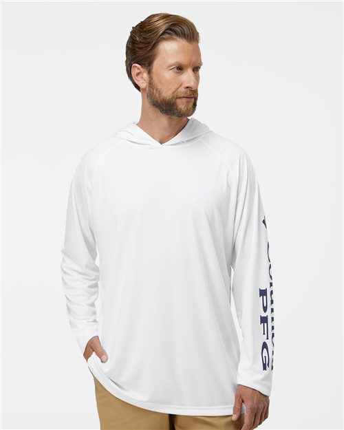 Men's PFG Terminal Tackle™ Hooded Long Sleeve T-Shirt - 12306