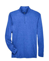 Men's Cool & Dry Heathered Performance Quarter-Zip Pullover